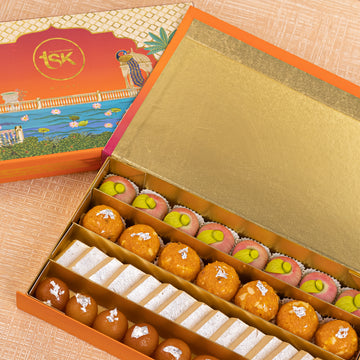 Taste of Tradition (Motichoor Ladoo, Kaju Apple, Kaju Katali, Gulab Jamun) 1KG